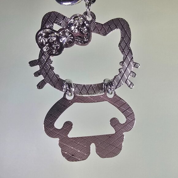 Hello Kitty Rhinestone Bag Charm / Keychain‎ (NWOT) - Picture 3 of 5